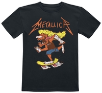 Metallica - Kids - Hetfield Skates - T-shirt - Unisexe - noir
