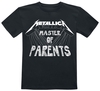 Metallica - Kids - Master Of Parents - T-shirt - Unisexe - marine
