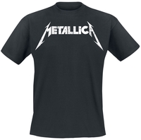Metallica - Logo Texturé - T-Shirt Manches courtes - Homme - noir