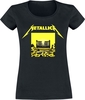 Metallica - M72 Squared Cover - T-Shirt Manches courtes - Femme - noir