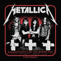 Metallica - Master Of Puppets Band - Patch - Unisexe - multicolore