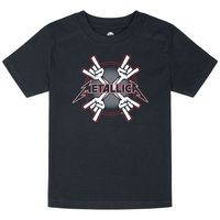 Metallica - Metal-Kids - Crosshorns - T-shirt - Unisexe - noir