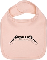 Metallica - Metal-Kids - Logo - Bavoir - Unisexe - rose clair