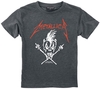 Metallica - Metal-Kids - Scary Guy Kids - T-shirt - Unisexe - Gris anthracite chiné