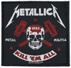 Metallica - Metal Militia - Patch - Unisexe - noir rouge blanc