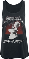 Metallica - Metal Up Your Ass - Top - Femme - noir