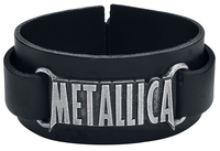 Metallica - Metallica Logo - Bracelet en cuir - Homme - noir