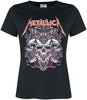 Metallica - Noisy May - Butterfly - T-Shirt Manches courtes - Femme - noir