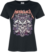 Metallica - Noisy May - Butterfly - T-Shirt Manches courtes - Femme - noir