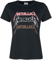 Metallica - Noisy May - Logo - T-Shirt Manches courtes - Femme - noir