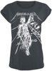 Metallica - Raining Light - T-Shirt Manches courtes - Femme - gris