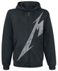 Metallica - Shrouded - Sweat-shirt zippé à capuche - Homme - noir