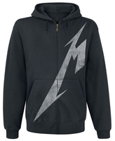 Metallica - Shrouded - Sweat-shirt zippé à capuche - Homme - noir
