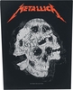 Metallica - Skulls - Patch - Unisexe - noir rouge gris
