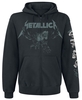 Metallica - S&M2 - Skull - Sweat-shirt zippé à capuche - Homme - noir