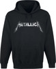 Metallica - Spiked Logo - Sweat-shirt à capuche - Homme - noir