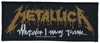 Metallica - Wherever I May Roam - Patch - Unisexe - noir blanc jaune