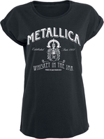 Metallica - Whiskey In the Jar - T-Shirt Manches courtes - Femme - noir