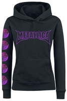 Metallica - Yin Yang - Sweat-shirt à capuche - Femme - noir