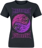 Metallica - Yin Yang - T-Shirt Manches courtes - Femme - noir
