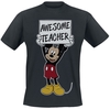 Mickey & Minnie Mouse - Awesome Teacher - T-Shirt Manches courtes - Homme - noir