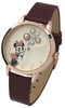 Mickey & Minnie Mouse - Ballons Minnie - Montres bracelets - Femme - rouge