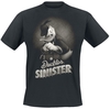 Mickey & Minnie Mouse - Donald - Ducktor Sinister - T-Shirt Manches courtes - Homme - noir