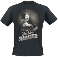 Mickey & Minnie Mouse - Donald - Ducktor Sinister - T-Shirt Manches courtes - Homme - noir