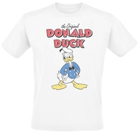 Mickey & Minnie Mouse - Donald Duck - The Original - T-Shirt Manches courtes - Homme - blanc