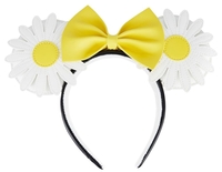 Mickey & Minnie Mouse - Loungefly - Minnie Mouse & Marguerites - Serre-tête - Femme - jaune blanc