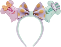 Mickey & Minnie Mouse - Loungefly - Minnie und Micky (Glow in the Dark) - Serre-tête - Femme - multicolor