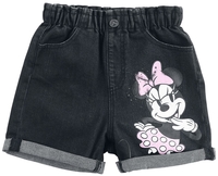 Mickey & Minnie Mouse - Minnie Mouse - Short - Femme - jean noir