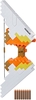 Minecraft - Nerf Minecraft Sabrewing - Jouets - Unisexe - multicolor