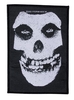 Misfits - Skull - Patch - Unisexe - noir blanc