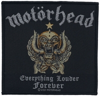 Motörhead - Everthing Louder Forever - Patch - Unisexe - noir or