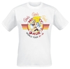 Mötley Crüe - Girls Girls Girls Bomber Tour Vintage - T-Shirt Manches courtes - Homme - blanc