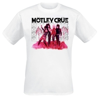 Mötley Crüe - Group Montage Pink - T-Shirt Manches courtes - Homme - blanc
