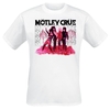 Mötley Crüe - Group Montage Pink - T-Shirt Manches courtes - Homme - blanc