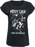 Mötley Crüe - Kick Em Dead Kid - T-Shirt Manches courtes - Femme - noir