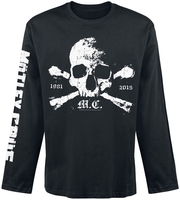 Mötley Crüe - Orbit Skull - T-shirt manches longues - Homme - noir