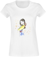 Mulan - Mulan & Mushu - T-Shirt Manches courtes - Femme - blanc