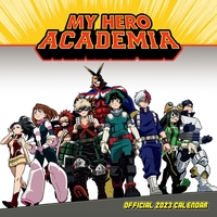 My Hero Academia - Wandkalender 2023 - Calendrier mural - Unisexe - multicolore