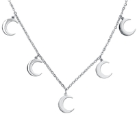 Mysterium® - Collier Little Moon - Collier - Femme - couleur argent
