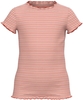 name it - Emma Slim Top - T-shirt - Femme - orange