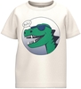 name it - Henne Shirt - Dino - T-shirt - Homme - blanc