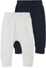 name it - Omolus 2er Pack - Pantalon en toile - Homme - bleu gris