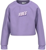 name it - Vanita Crop Boxy - Vibes - Sweat-Shirt - Femme - lilas