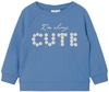 name it - Venus Cute Sweatshirt - Sweat-Shirt - Femme - bleu clair