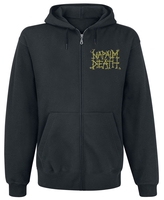 Napalm Death - Chaos - Sweat-shirt zippé à capuche - Homme - noir