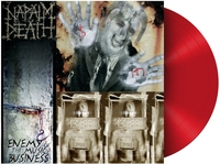 Napalm Death - Enemy Of The Music Business - LP - Unisexe - rouge